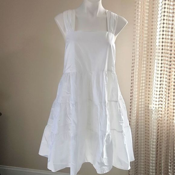 Banana Republic Poplin Dress - Picture 8 of 9